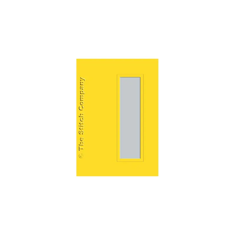 Finale Uitverkoop 3 Passe-partout kaarten met Envelop Sunflower Yellow - The Stitch Company