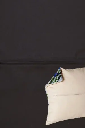 Kussenrug 45 x 45 cm Black - The Stitch Company Direct Beschikbaar