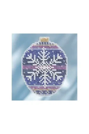 Betaalbaar Kralen borduurpakket Kralen ornament pakket - Royal Snowflake - Mill Hill