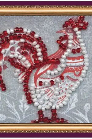 Kralen borduurpakket Master of the Yard - Abris Art Hoge Kwaliteit