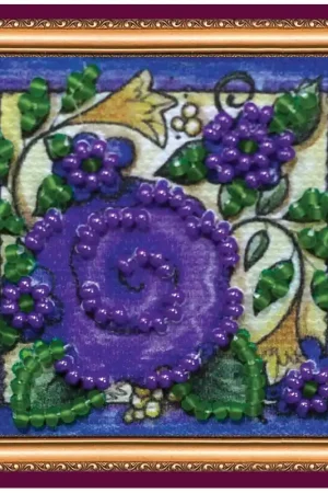 Tijdelijk Beschikbaar Kralen borduurpakket Flower Carpet - Abris Art