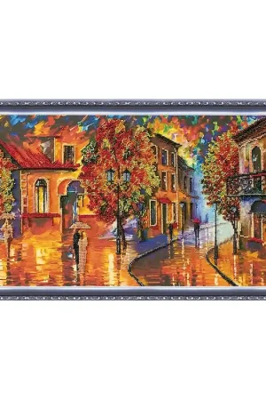 Kralen borduurpakket October Colours - Abris Art Direct Beschikbaar