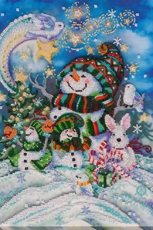 Kralen borduurpakket New Year‘s Night - Abris Art Nu Kopen