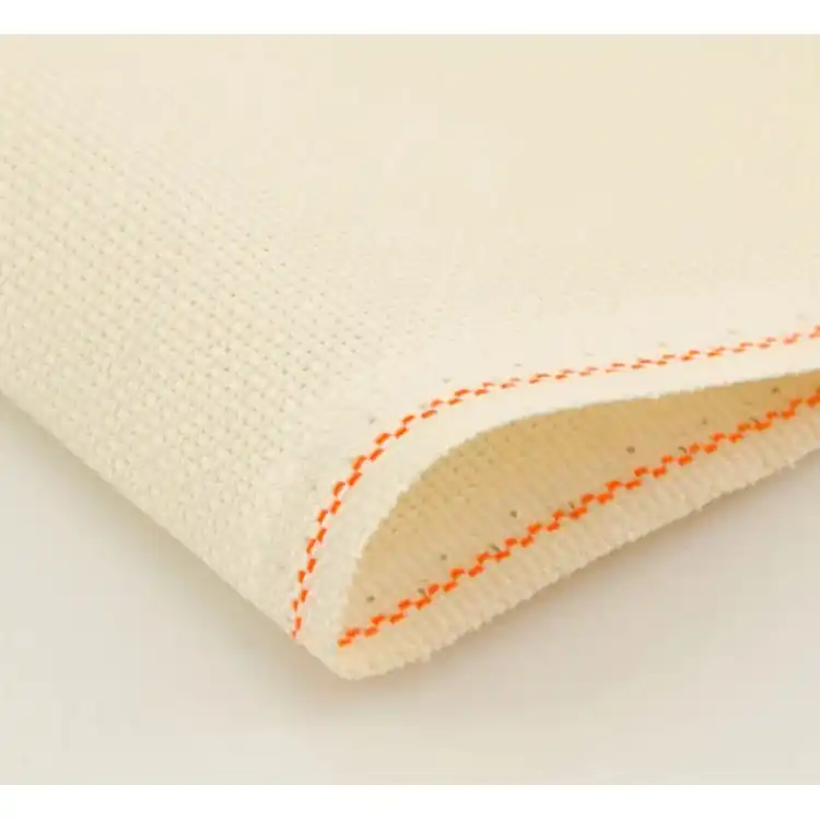 Zweigart Borduurstof Aida 16 Count – Ecru 264 – 50×100 centimeter Lage Kosten