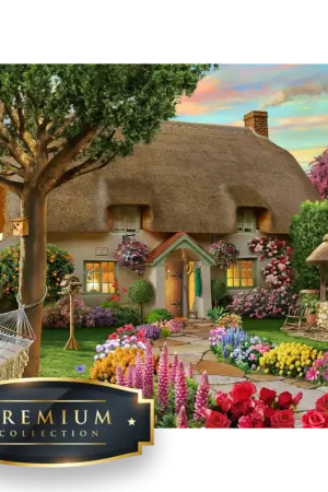 Actieprijs Droomhuis Premium DP Diamond Painting