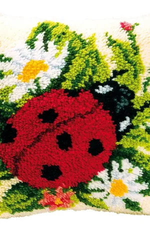 Vervaco Lieveheersbeestje Knoopkussen pakket PN-0014137 Premium