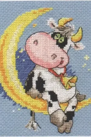 Alisa Have a sweet dreams! borduren (pakket) 0-117 Gereduceerde Prijs