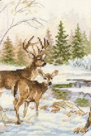 Populair Alisa At the Forest Lake borduren (pakket) 3-28