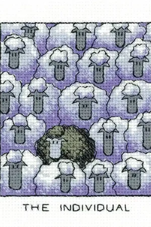 Heritage Crafts The Individual borduren (pakket) 1427A Exclusieve Aanbieding