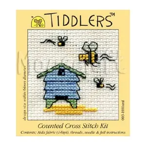 Must-Have Mouseloft Tiddlers Beehive 003-H01 borduren (pakket)