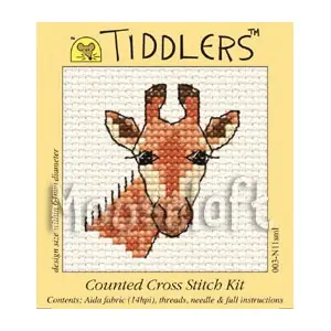Lage Kosten Mouseloft Tiddlers Giraffe 003-N11 borduren (pakket)