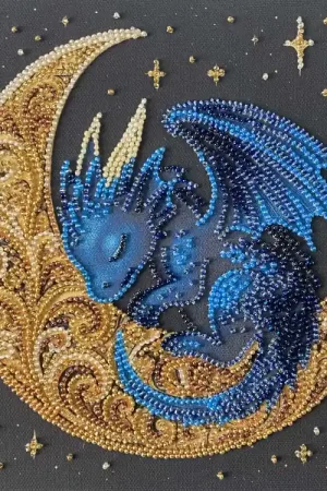 Voordeelprijs Abris Art Little One of Moonlit Legends AMB-130 kralen borduren (pakket)