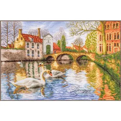 Korting LanArte Brugge PN-0216170 borduren pakket