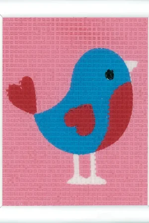 Meest Verkocht Vervaco Penelope kit Vogeltje Kits 4 Kids PN-0163458