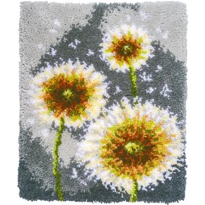 Shop Nu Vervaco Knooptapijt kit Pluisjesbloem PN-0211066