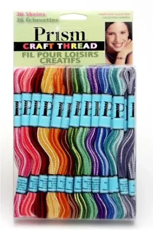 Koop Online DMC Prism Craft vriendschapsbandjes garenset, 36 strengen