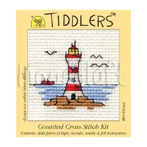 Bestel Nu Mouseloft Tiddlers Lighthouse 003-J01 borduren (pakket)