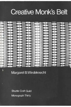 Boek: Creative Monk’s Belt Gereduceerde Prijs