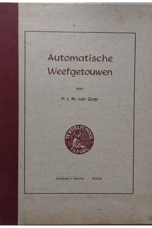 Boek: Automatische Weefgetouwen Speciale Aanbieding