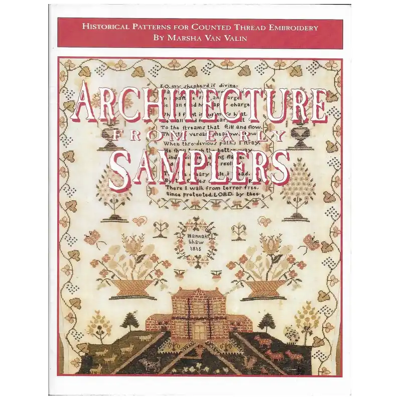 Boek: Architecture from early Samplers Korting