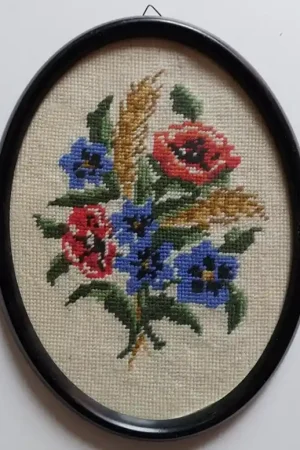 Actieprijs Bloemenschilderijtje korenbloem