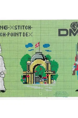 Boek: Borduurpatronen dmc Voordeelprijs