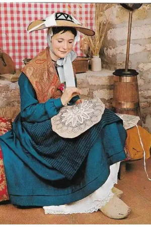 Goedkoop Textielkaart lintkant