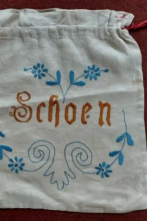 Speciale Aanbieding Geborduurde schoenenzak