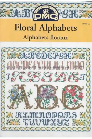 Uitverkoop Boek: Floral alphabets