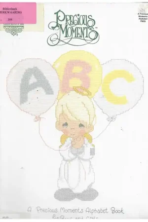 Tijdelijk Beschikbaar Boek: Patroon alfabet Precious moments