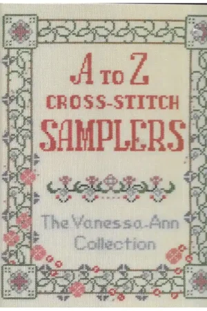 Boek: A to Z cross stitch samplers Gereduceerde Prijs