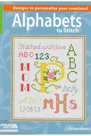 Boek: Alphabets to stitch Superprijs