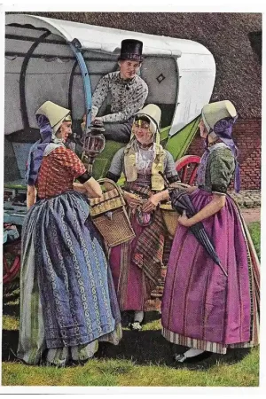 Textielkaart Hindeloopen Beperkt Aanbod