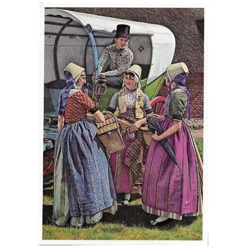 Textielkaart Hindeloopen Beperkt Aanbod