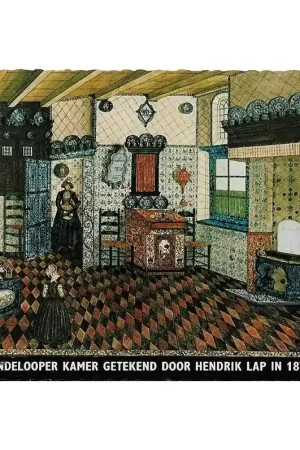 Textielkaart Hindeloopen Direct Beschikbaar