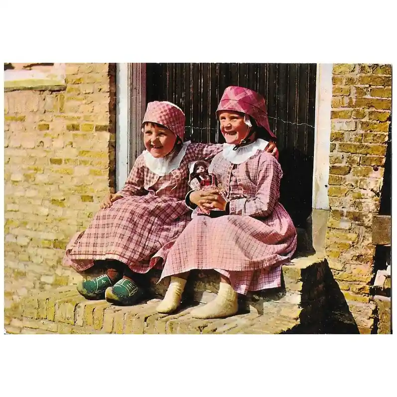 Populair Textielkaart Hindeloopen