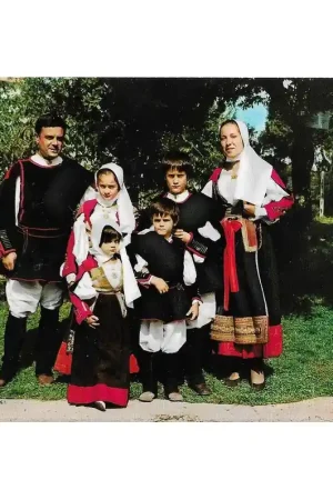 Textielkaart Sardinië Gratis Verzending