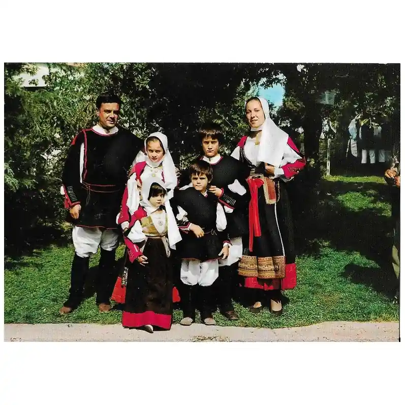 Textielkaart Sardinië Gratis Verzending