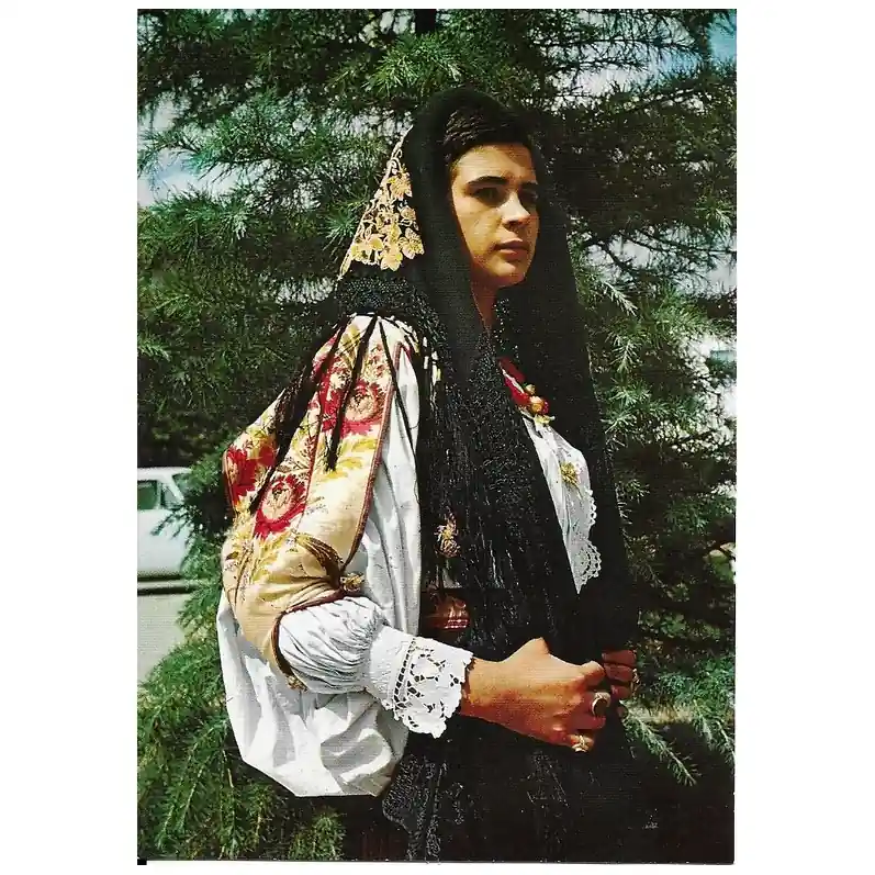 Express Levering Textielkaart vrouw Sardo