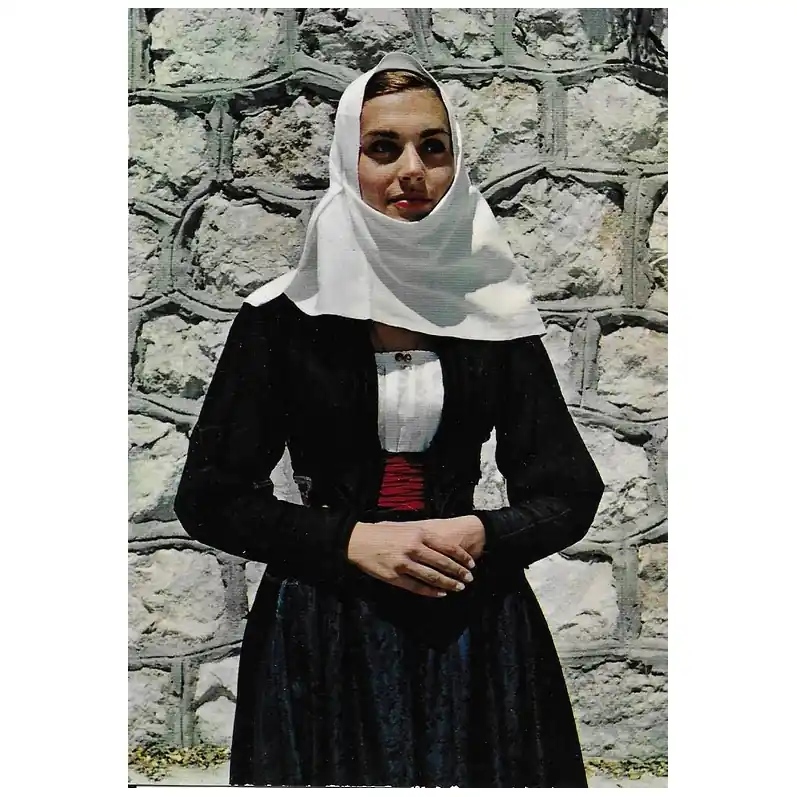 Textielkaart vrouw Sardi Must-Have