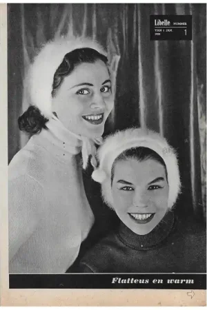 Tijdschrift: Libelle mode januari 1955 Shop Nu