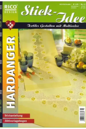 Aanbieding Patroon: Hardanger Stick-Idee nr. 11