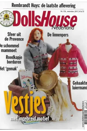 Tijdschrift: Dolls house nr. 156 Voordeelprijs