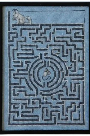 Must-Have Borduurwerk doolhof