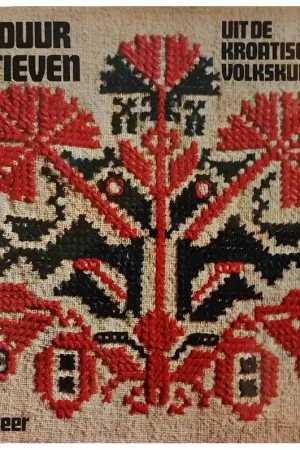 Boek: Borduurmotieven uit de kroatische volkskunst Finale Uitverkoop