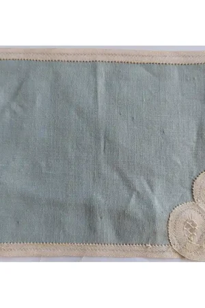 Linnen kleedje lintkant Exclusieve Aanbieding