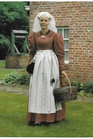 Hete Deal Ansichtkaart: Groninger dracht 1830