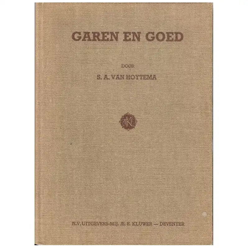 Boek: Garen en goed Finale Uitverkoop