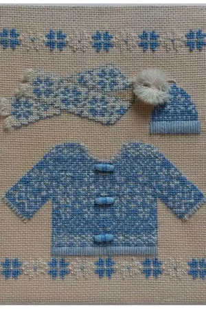 Laatste Kans Borduurwerk babykleertjes