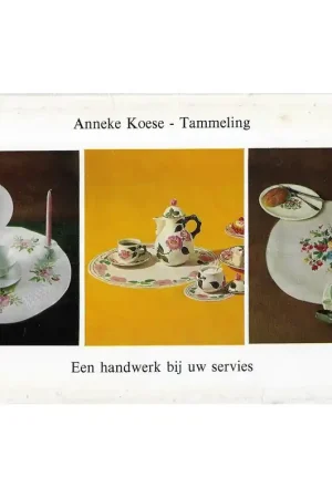 Boek: Een handwerk bij uw servies Lage Prijs